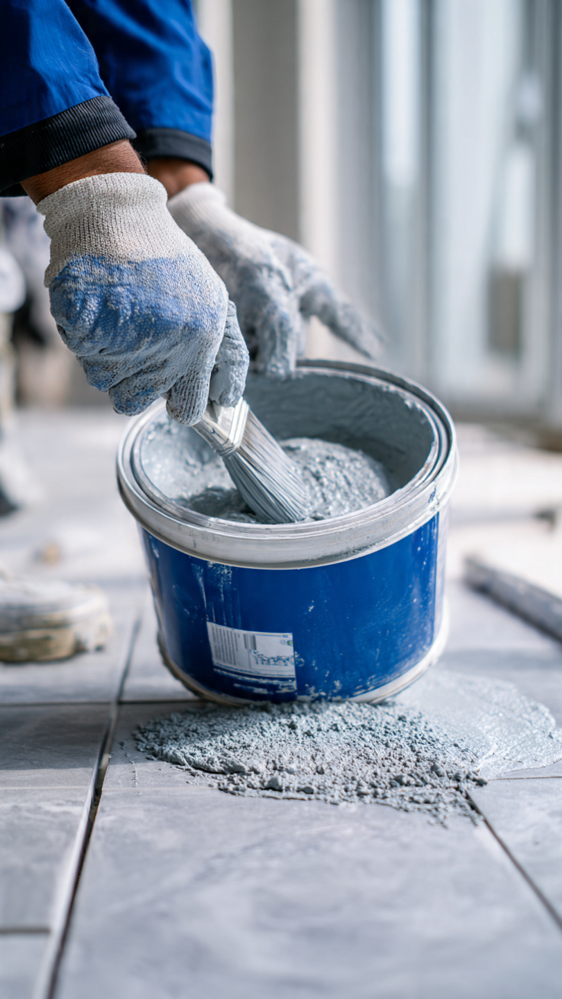 A person happily singing while taking a bath in a tub full of bubbles and holding a showerhead, representing the joy of reliable plumbing.